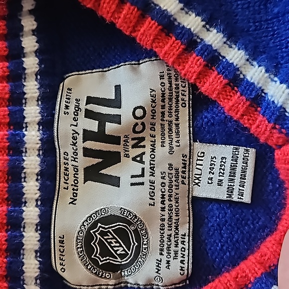 Montreal Canadiens Vintage Ilanco Heavy Knit jersey sweater - Picture 4 of 7